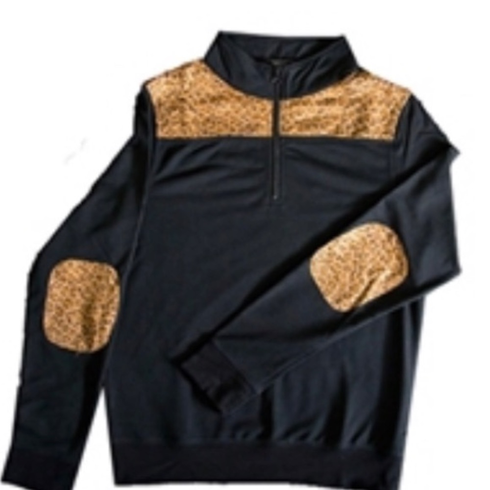 Personalized cheetah pullover